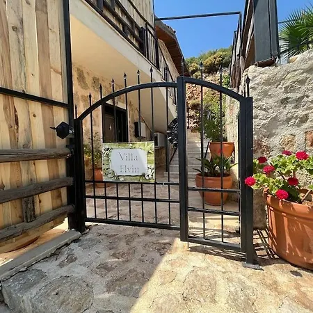 Kalkan'da Tas Mimarili, Havuzlu Villa-awz116 Villa Kaş